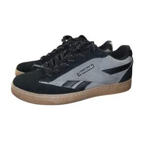 Reebok Brusk Black Gray Men's Sneakers 11.5